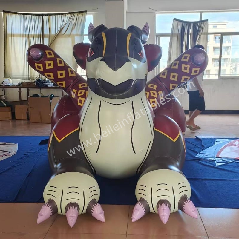  Inflatable red dragon