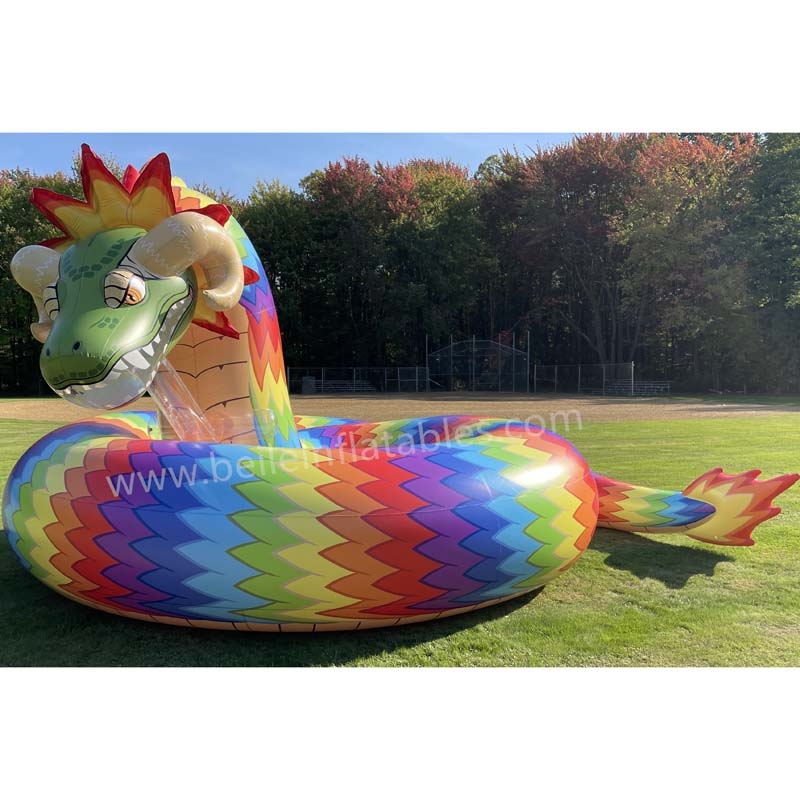 inflatable feathered serpent