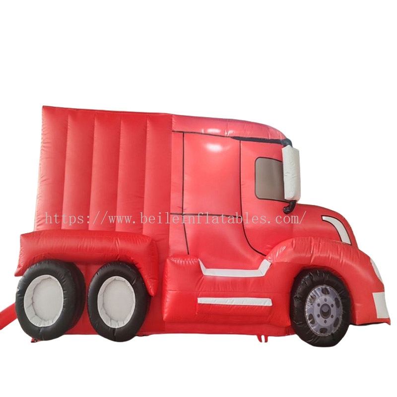 Inflatable red car