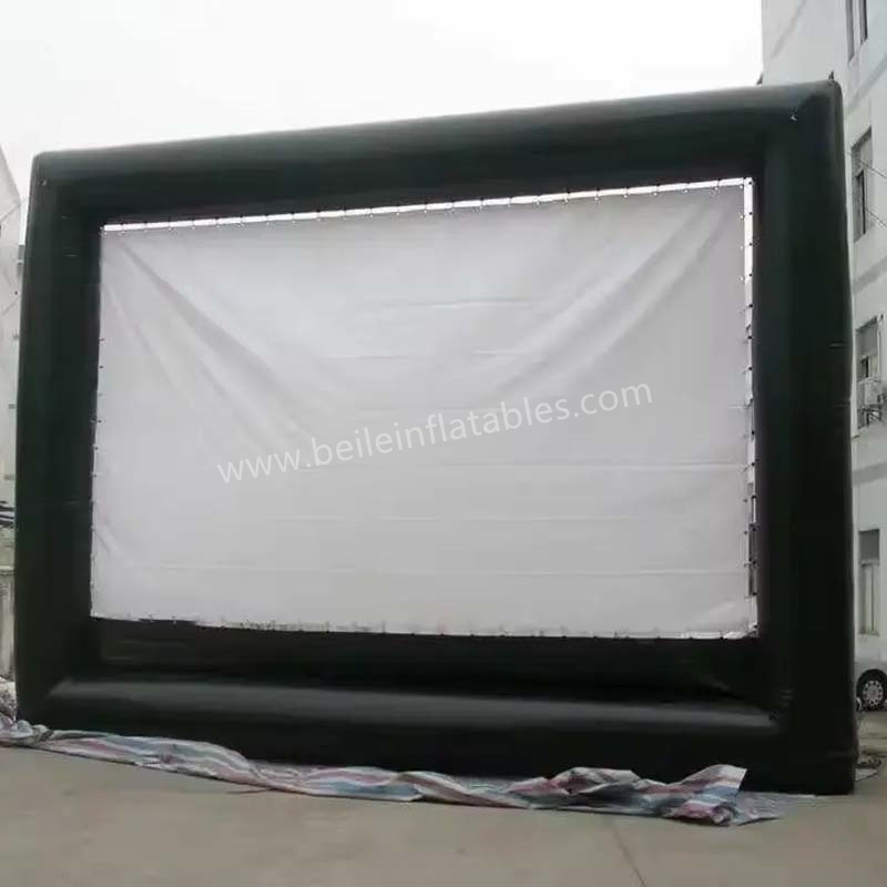 Inflatable movie screen