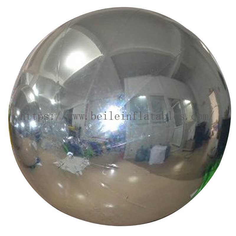 Inflatable mirror ball